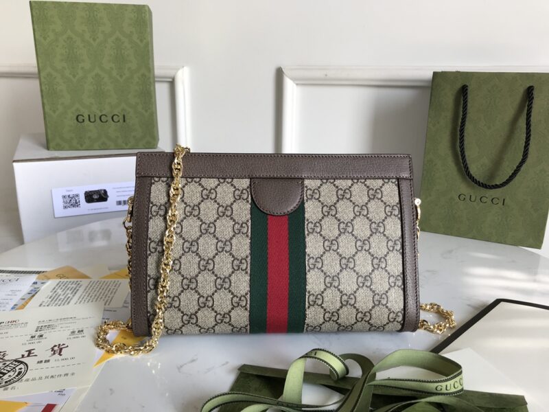 Gucci Ophidia Bag- 26*17.5*8CM - Image 7