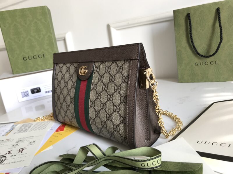 Gucci Ophidia Bag- 26*17.5*8CM - Image 8