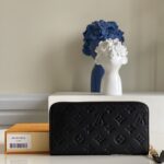 Louis Vuitton Monogram Empreinte Wallet-9.5*10.5*2.5 CM