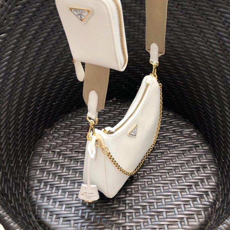 Prada Nylon Hobo Bag-BH204 -23*17*6.5CM - Image 7