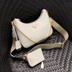 Prada Nylon Hobo Bag-BH204 -23*17*6.5CM - Image 6