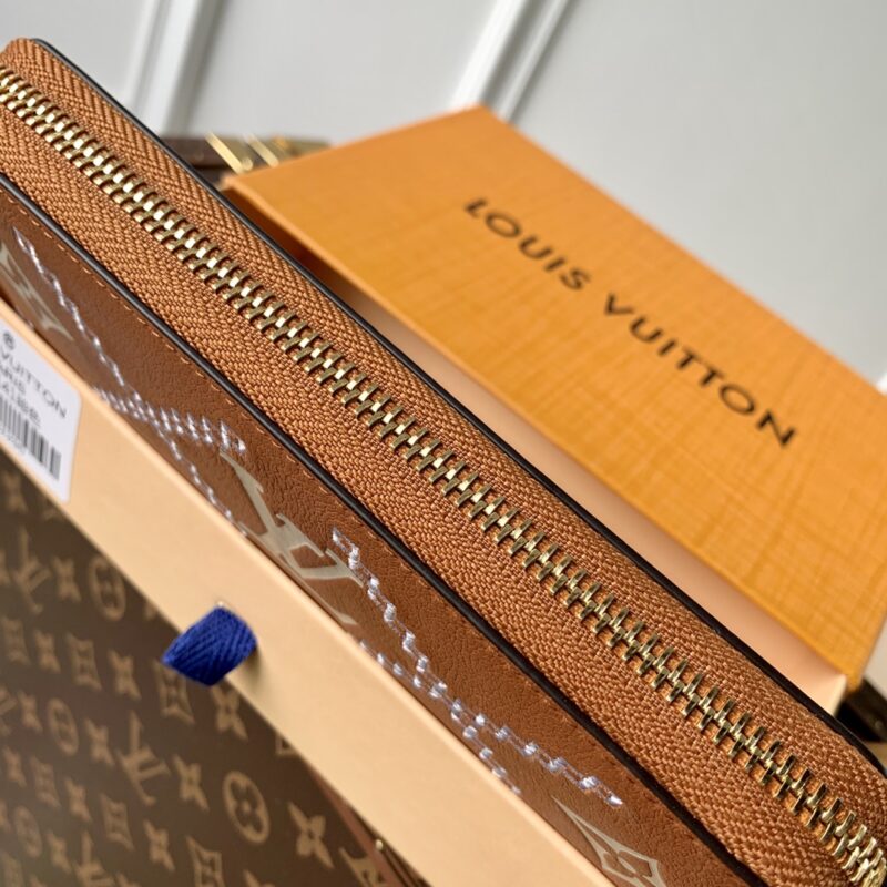 Louis Vuitton Monogram Vernis Zippy Wallet M81141-19.5x10.5x2.5CM - Image 6