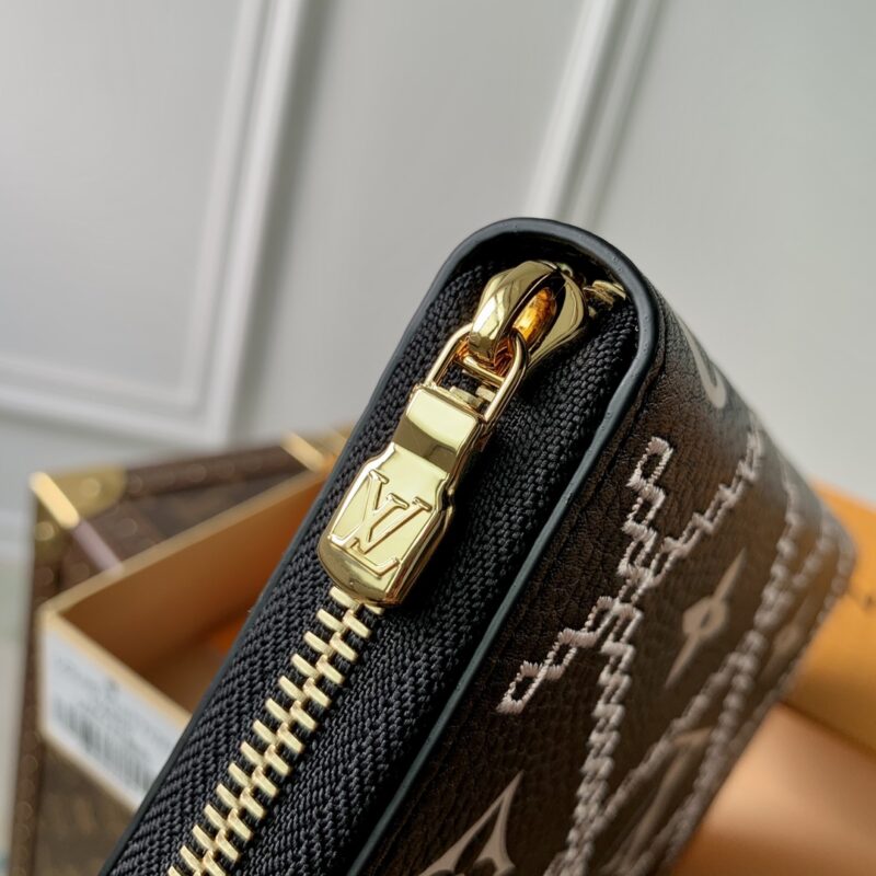 Louis Vuitton Monogram Vernis Zippy Wallet M81141-19.5x10.5x2.5CM - Image 3