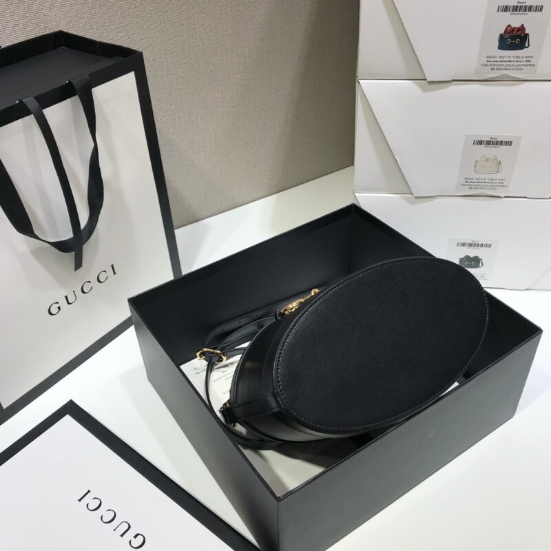 Gucci 1955 Horsebit Bucket Bag-22*25*12CM - Image 3