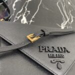 Prada 1BP020 Saffiano Chain Bag-20*12*4CM - Image 9