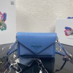 Prada 1BP020 Saffiano Chain Bag-20*12*4CM