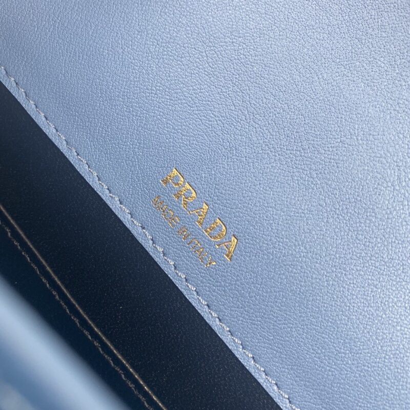 Prada 1BP020 Saffiano Chain Bag-20*12*4CM - Image 8