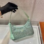 Prada Nylon 1NE515 Hobo Bag-23*14*5CM - Image 3