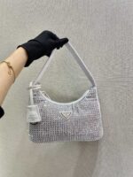 Prada Nylon 1NE515 Hobo Bag-23*14*5CM - Image 9
