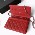 Ch@nel Wallet On Chain-Silver Hardware-19*12*3.5CM - Image 4