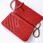 Ch@nel Wallet On Chain-Silver Hardware-19*12*3.5CM - Image 3