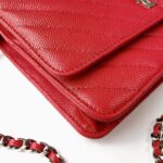 Ch@nel Wallet On Chain-Silver Hardware-19*12*3.5CM - Image 4