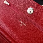 Ch@nel Wallet On Chain-Silver Hardware-19*12*3.5CM - Image 4