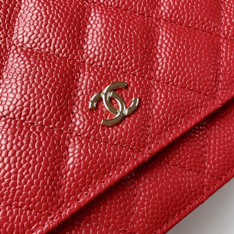 Ch@nel Wallet On Chain-Silver Hardware-19*12*3.5CM - Image 6