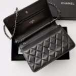 Ch@nel Wallet On Chain-Silver Hardware-19*12*3.5CM - Image 2