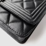 Ch@nel Wallet On Chain-Silver Hardware-19*12*3.5CM - Image 4