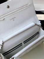 Ch@nel Wallet On Chain-Silver Hardware-19*12*3.5CM - Image 4