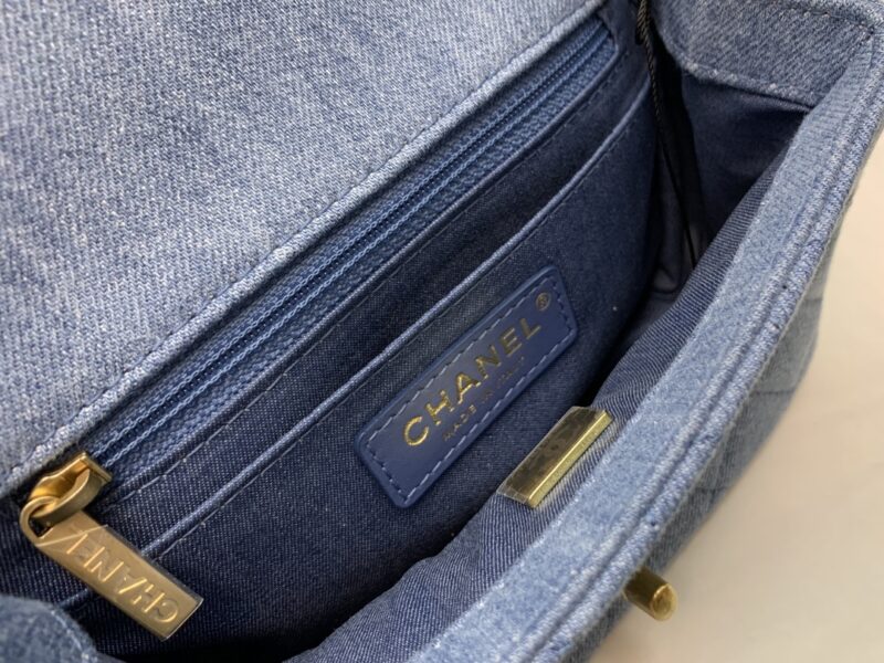 Ch@nel Flap Bag-13*18*7CM - Image 6