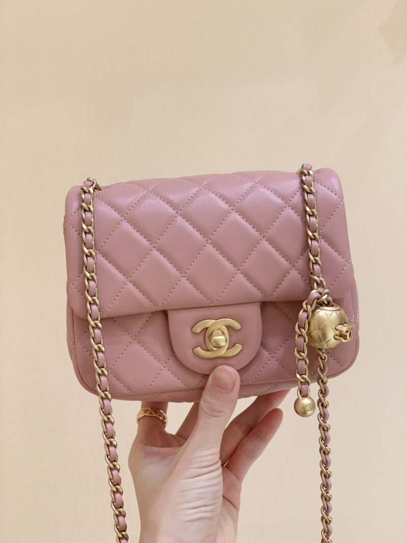 Ch@nel Flap Bag-17&20CM - Image 7