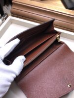 Louis Vuitton Sarah Wallet M60531-19.5x10.5x2.5CM - Image 6