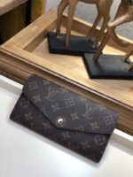 Louis Vuitton Sarah Wallet M60531-19.5x10.5x2.5CM - Image 9
