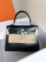 Hermes Kelly 25CM-Box Leather - Image 6