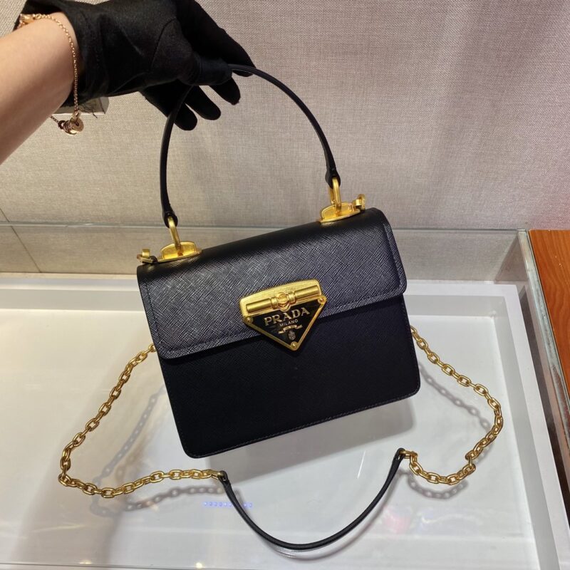 Prada 1BD021 Chain Bag-20*17*8.5CM - Image 7