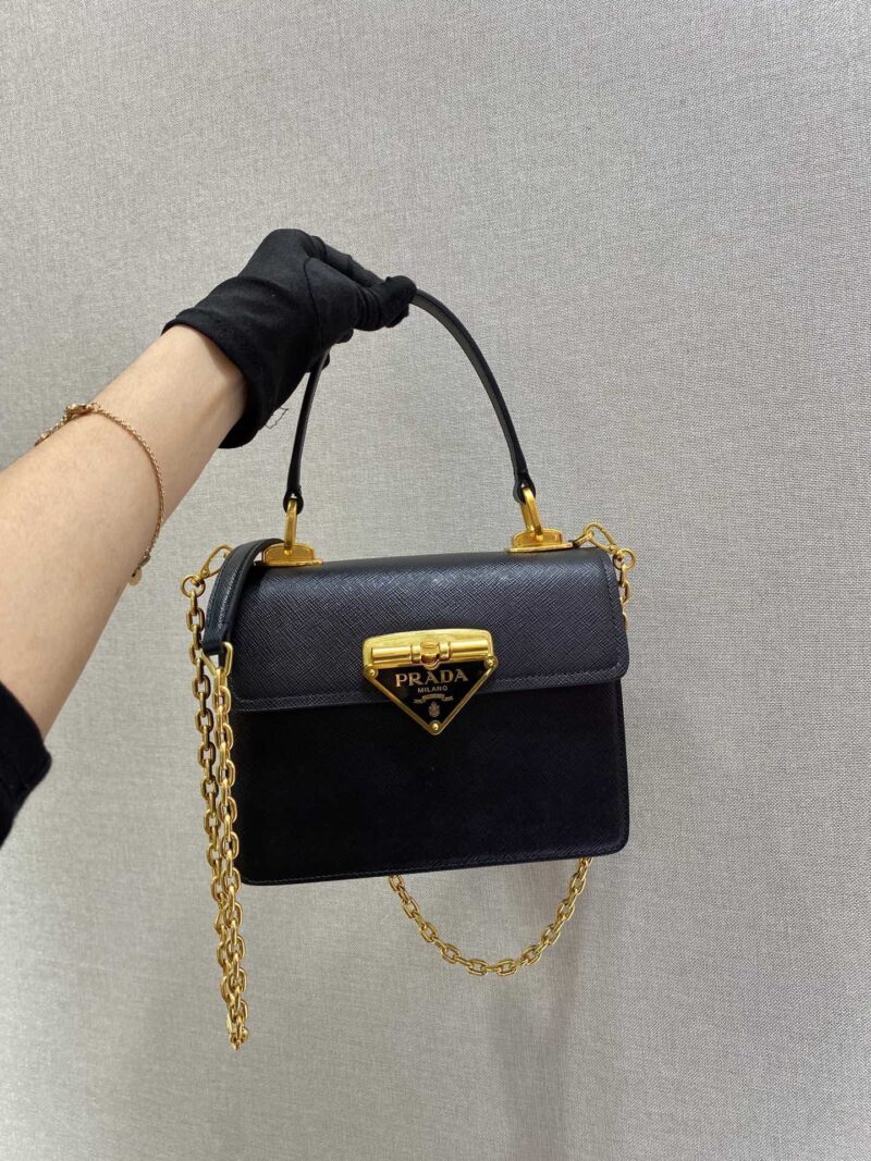Prada 1BD021 Chain Bag-20*17*8.5CM - Image 9