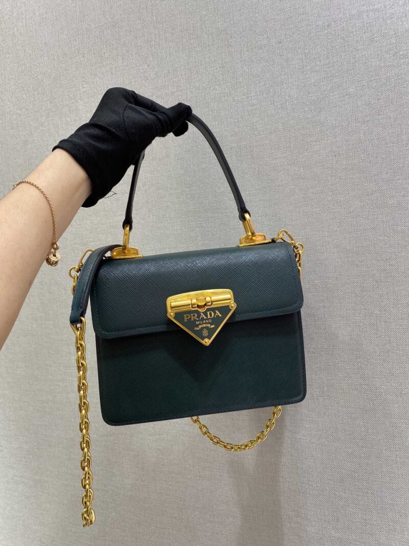 Prada 1BD021 Chain Bag-20*17*8.5CM - Image 3