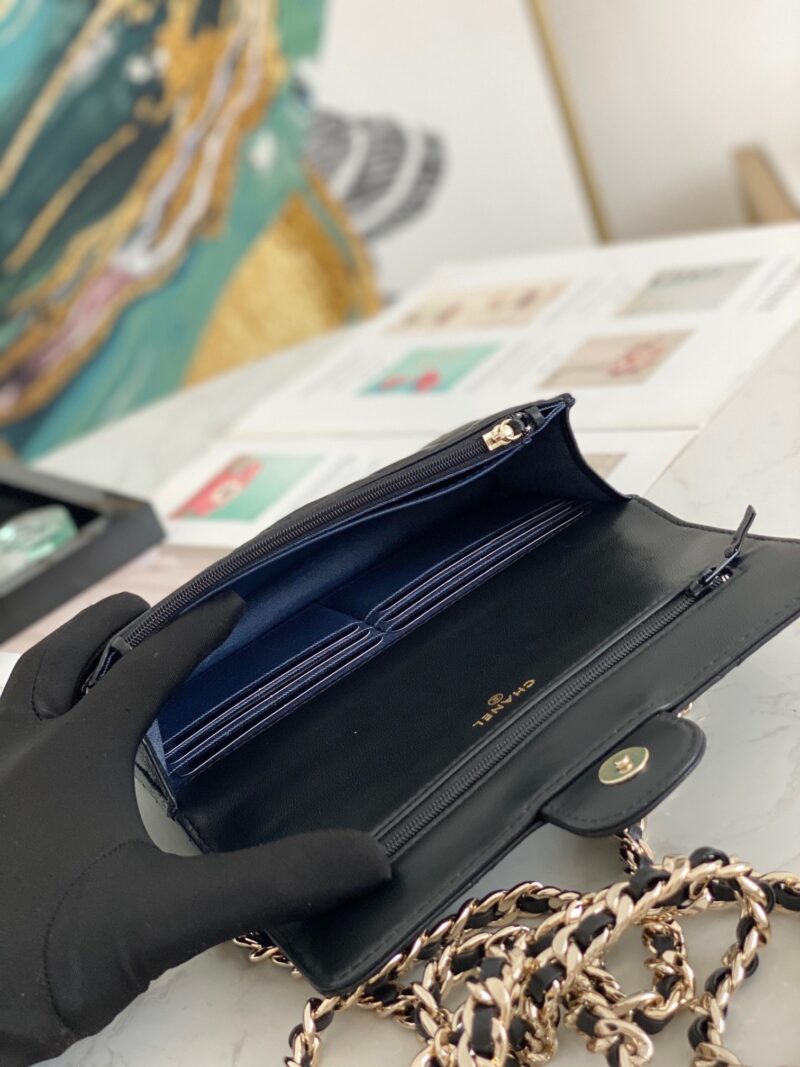 Ch@nel Wallet On Chain-19*12*3.5CM - Image 5