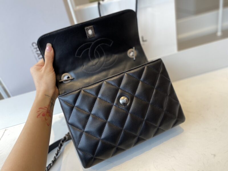 Ch@nel Trendy CC-Ancient Silver-25*17*12CM - Image 7