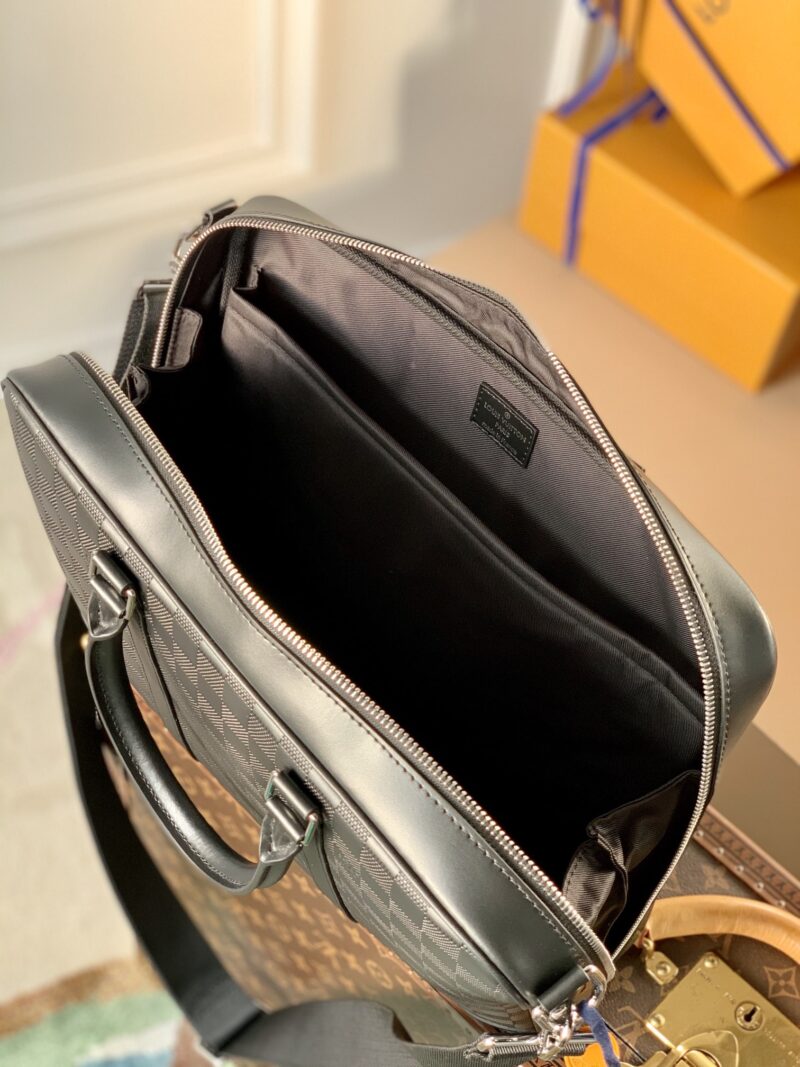 Louis Vuitton N45288 Damier Infini Onyx Sirius -35*27*7M - Image 7