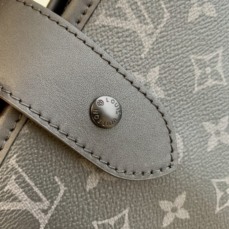 Louis Vuitton M45914 Monogram Eclipse Saumur-38*37*13M - Image 4