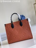Louis Vuitton Small Onthego Handbag-35*28*15CM - Image 7