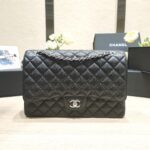 Ch@nel Flap Bag-Caviar Leather-Maxi-33CM