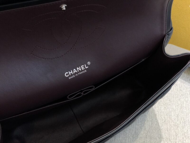 Ch@nel Flap Bag-Lambskin Leather-Maxi-33CM - Image 4