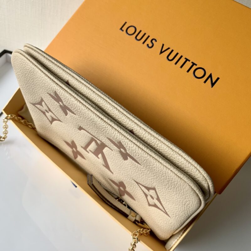 Louis Vuitton M80084 Pochette Double Zip Bag -20*12.5*3CM - Image 6