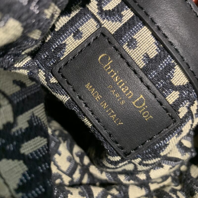 Diro Bamboo Woven Round Bag-18*19CM - Image 3