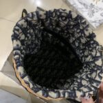 Diro Bamboo Woven Round Bag-18*19CM - Image 4