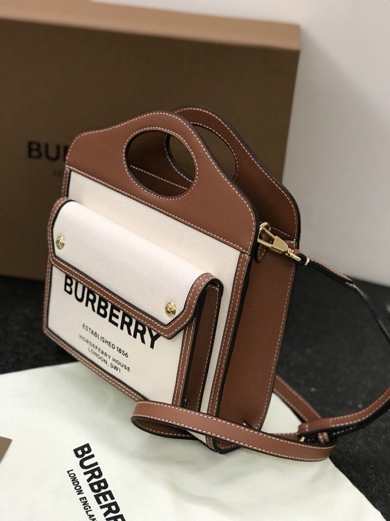 Burberry Pocket Bag-23.5x7x20CM - Image 3