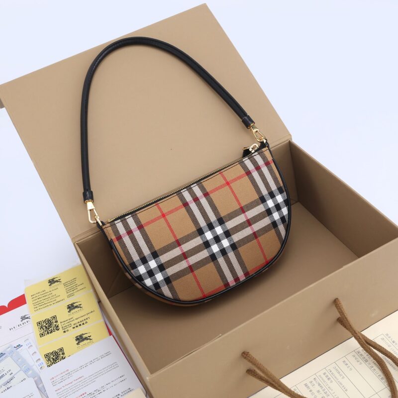 Burberry Vintage Bag-21*4*12CM - Image 7