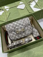 Gucci&Balenciaga 1955 Horsebit Bag-21/13/9CM