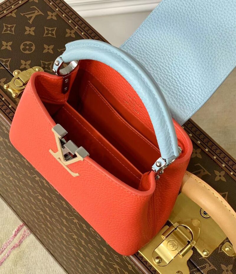 Louis Vuitton Mini Capucines Handlebag-21*14*8CM - Image 5