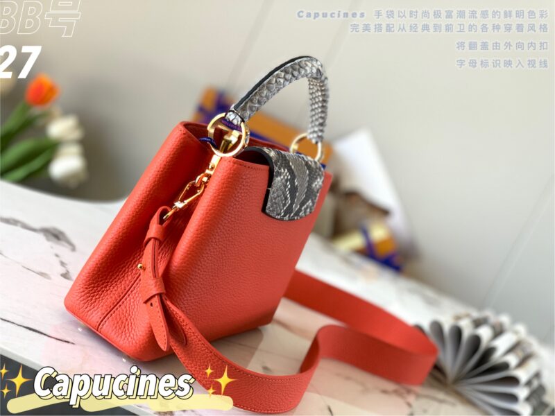 Louis Vuitton Capucines BB-27*18*9CM - Image 6