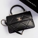 Ch@nel Trendy CC-Champagne Gold-24.5*17*7CM