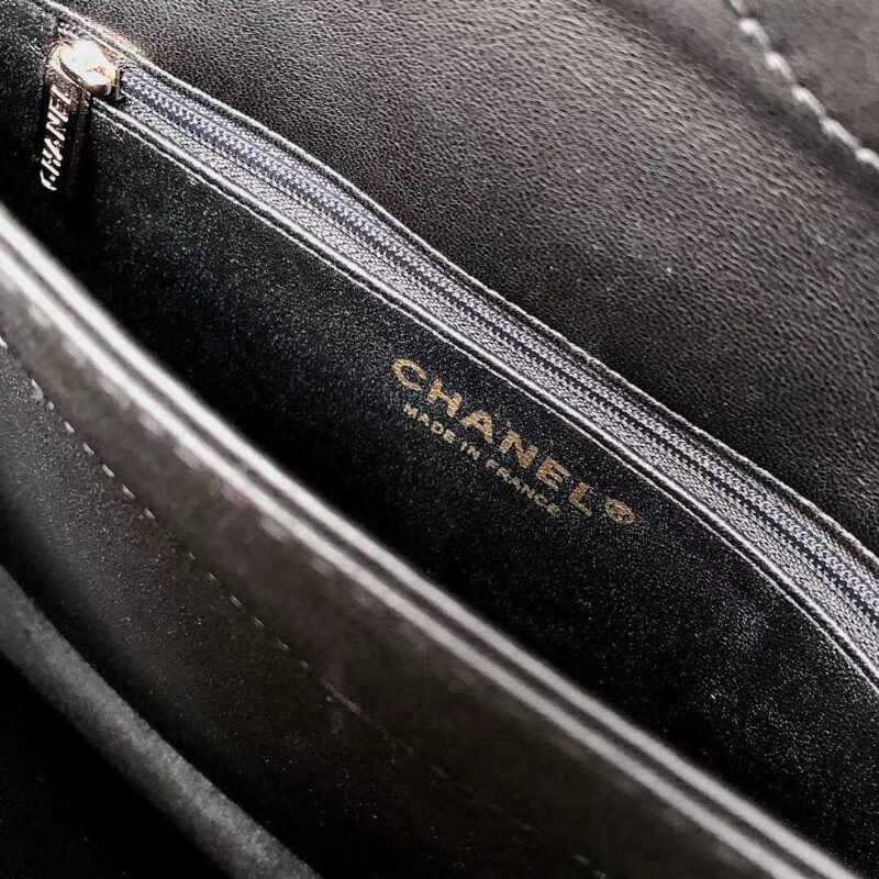 Ch@nel Trendy CC-Champagne Gold-24.5*17*7CM - Image 9