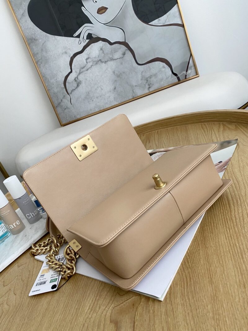 Ch@nel Boy Bag-Caviar-25*16*9CM - Image 6