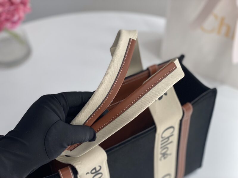 Chloe Woody Tote Bag - Image 8
