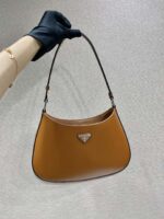 Prada Cleo Handbags-Patent Leather-26.5*15*4CM