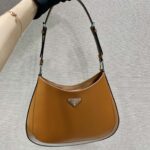 Prada Cleo Handbags-Patent Leather-30X18.5X4CM